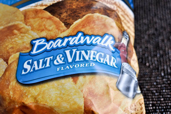 salt and vinegar chip crusted fish sandwich I howsweeteats.com