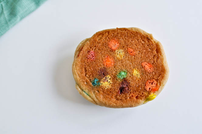 Giant Rainbow Cookies I howsweeteats.com