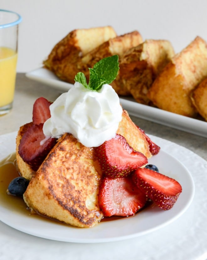 Angel Food Cake French Toast How Sweet It Is