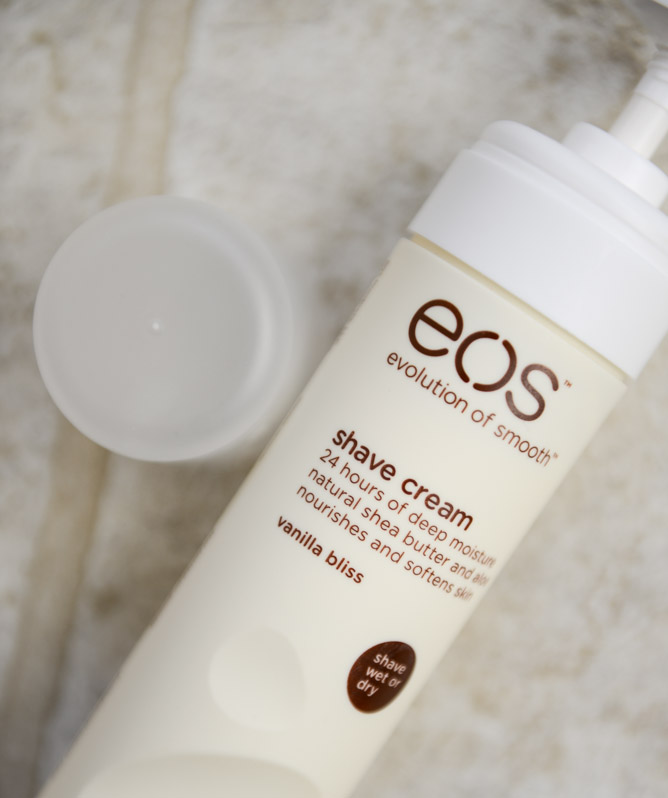 EOS Shave Cream I howsweeteats.com