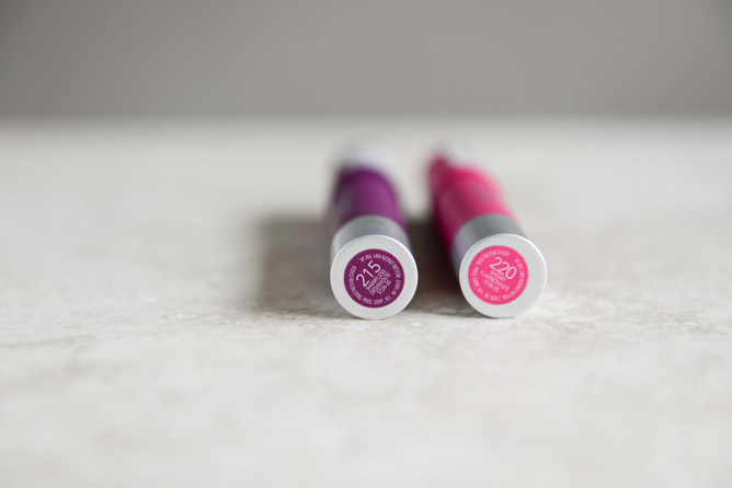 revlon matte balm stains in showy and shameless I howsweeteats.com