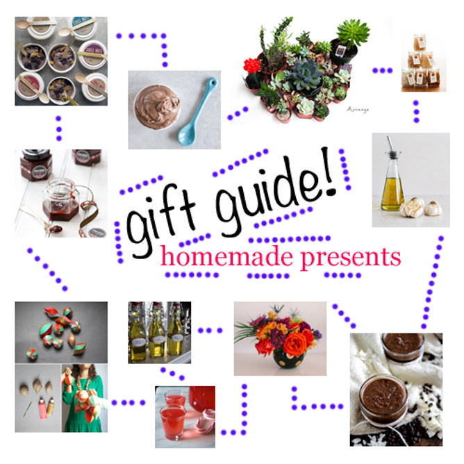 holiday gift guide: homemade DIY presents I howsweeteats.com