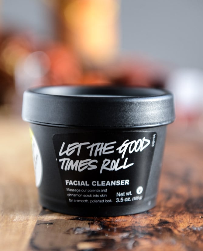 LUSH let the good times roll facial cleanser I howsweeteats.com