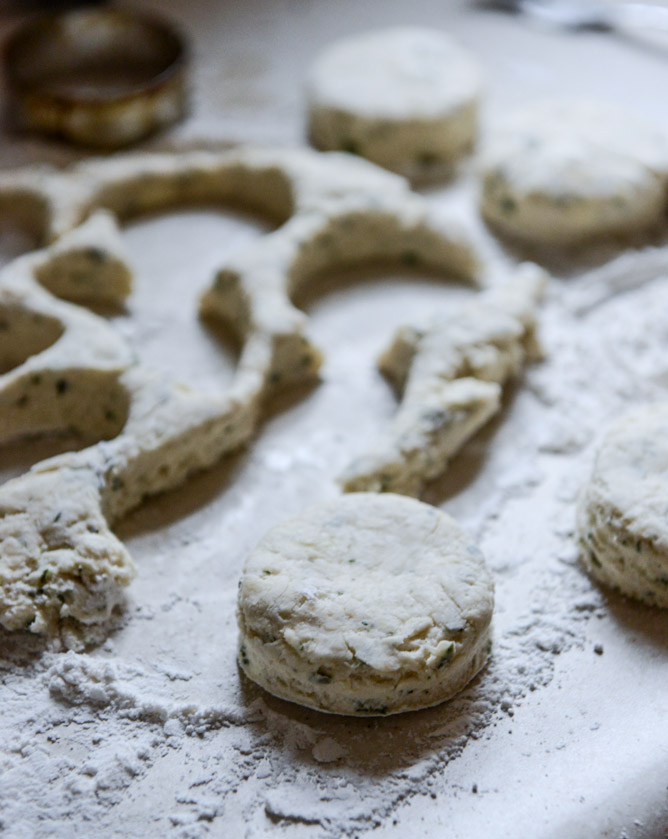 sage butter biscuits I howsweeteats.com