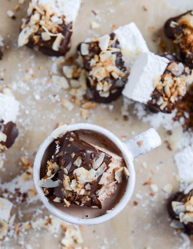 Marshmallows Covered In Chocolate And Coconut At Sophie Catani Blog