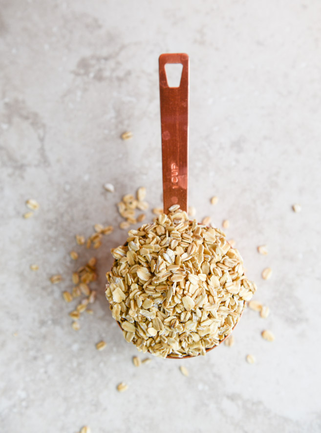 butter-toasted oat breakfast bowls I howsweeteats.com
