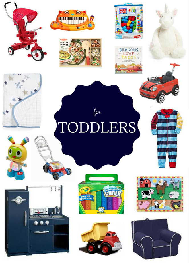 2016 holiday gift guide - for TODDLERS I howsweeteats.com