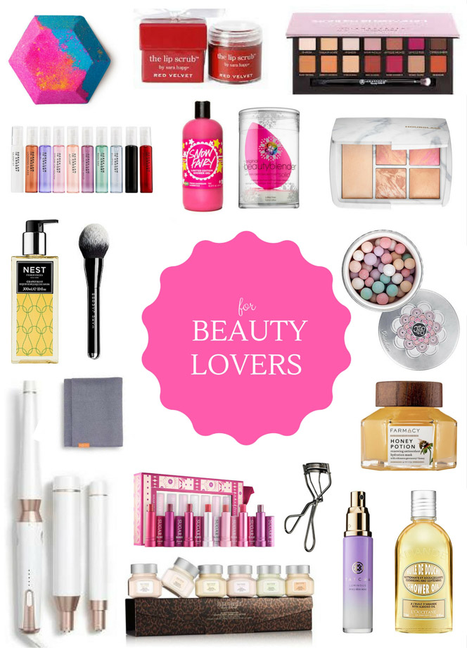 2016 holiday gift guide - for BEAUTY LOVERS I howsweeteats.com