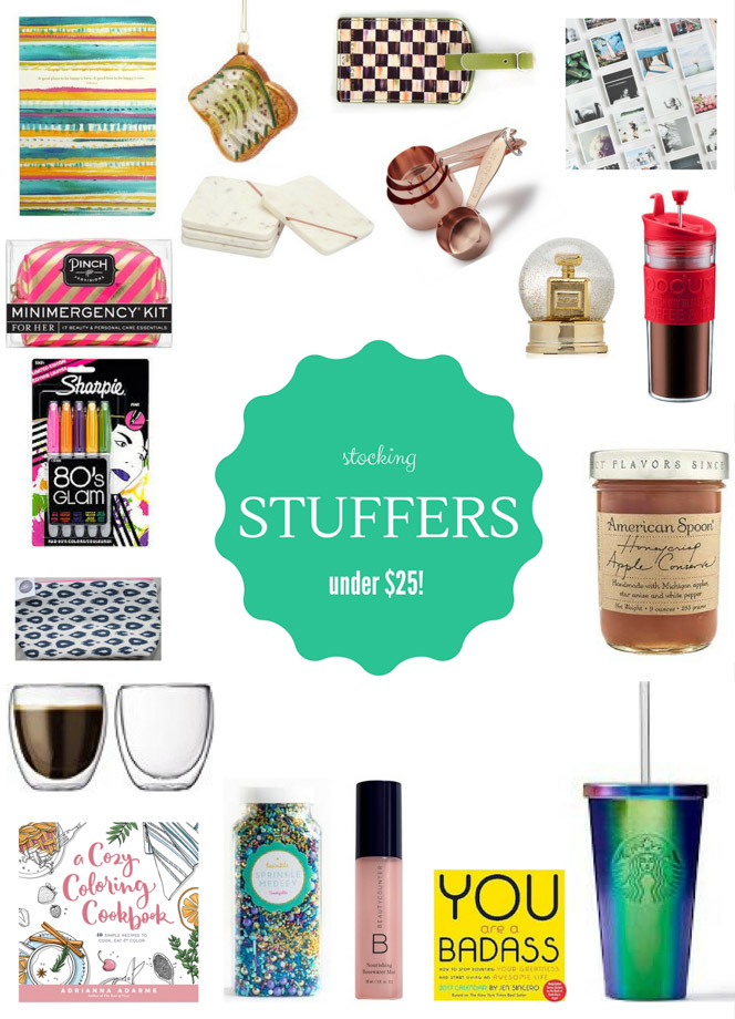 2016 holiday gift guide - under $25 I howsweeteats.com