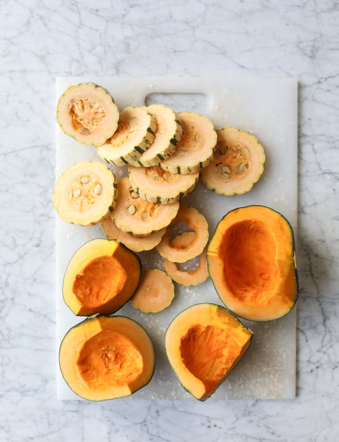 roasted squash with brown butter and toasted quinoa I howsweeteats.com #squash #thanksgiving #recipes