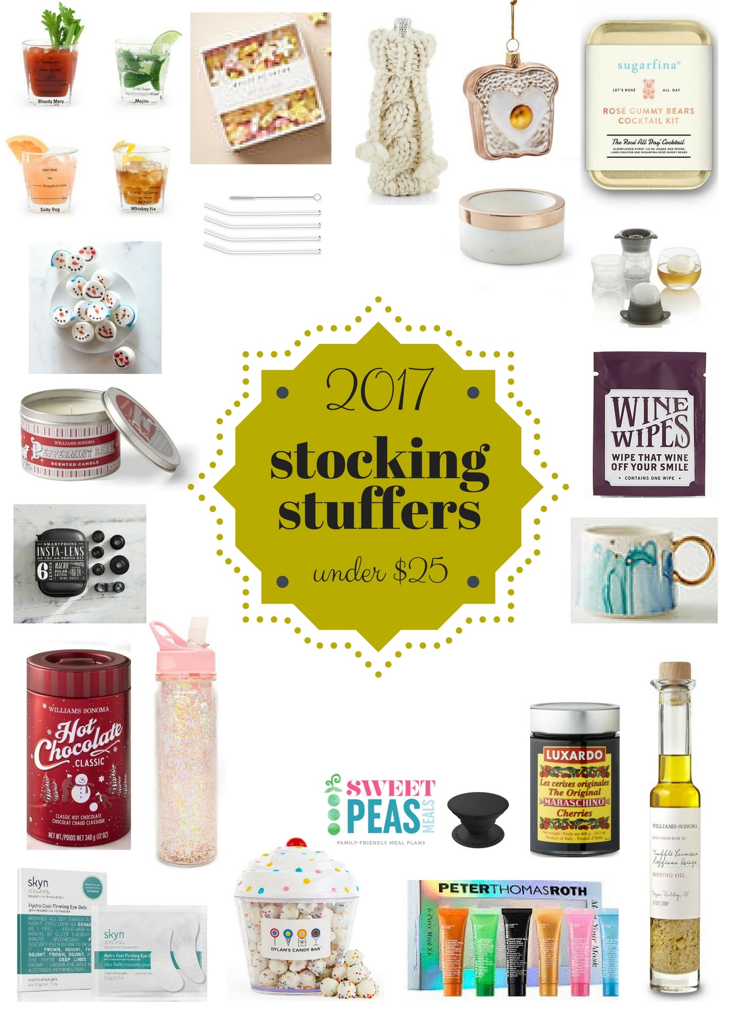 2017 stocking stuffer gifts under $25 I howsweeteats.com #giftguide #christmas #holiday