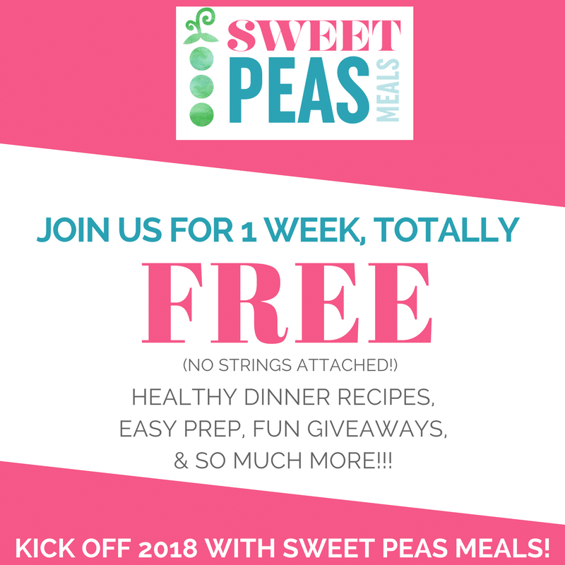 sweet peas meals free trial I howsweeteats.com