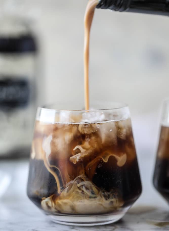 root beer rum creams I howsweeteats.com #rootbeer #cocktails #baileys #irishcream #rum