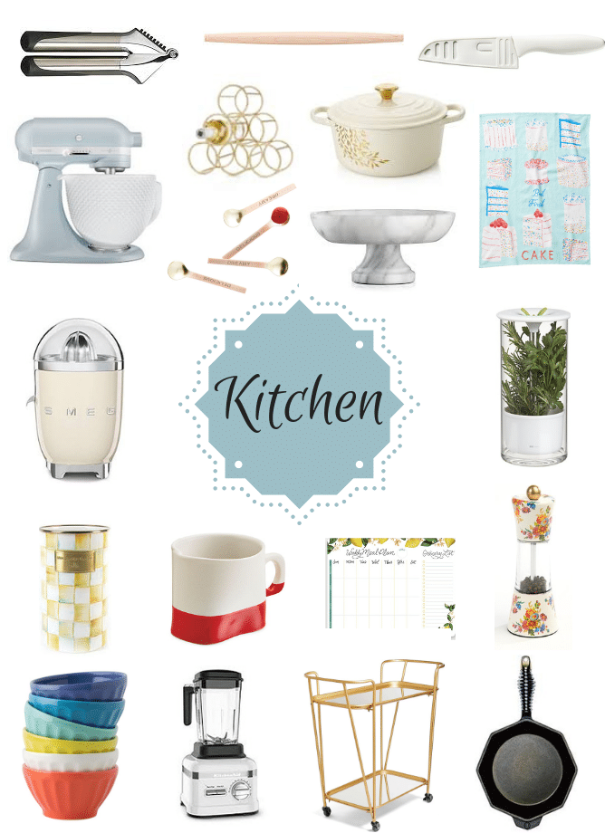 My 2018 holiday kitchen gift guide is full of so many things that I love! Some are great for hostess and entertaining gifts, others are an awesome splurge for your own list. All of the kitchen gadgets that I love! I howsweeteats.com #kitchen #giftguide