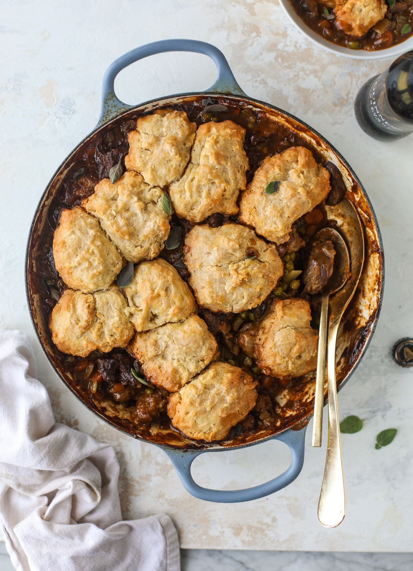 11 of my favorite Saint Patrick's Day recipes are here, like soda bread with salted honey butter and guinness short ribs with cauliflower mash. I howsweeteats.com #stpatricksday #recipes