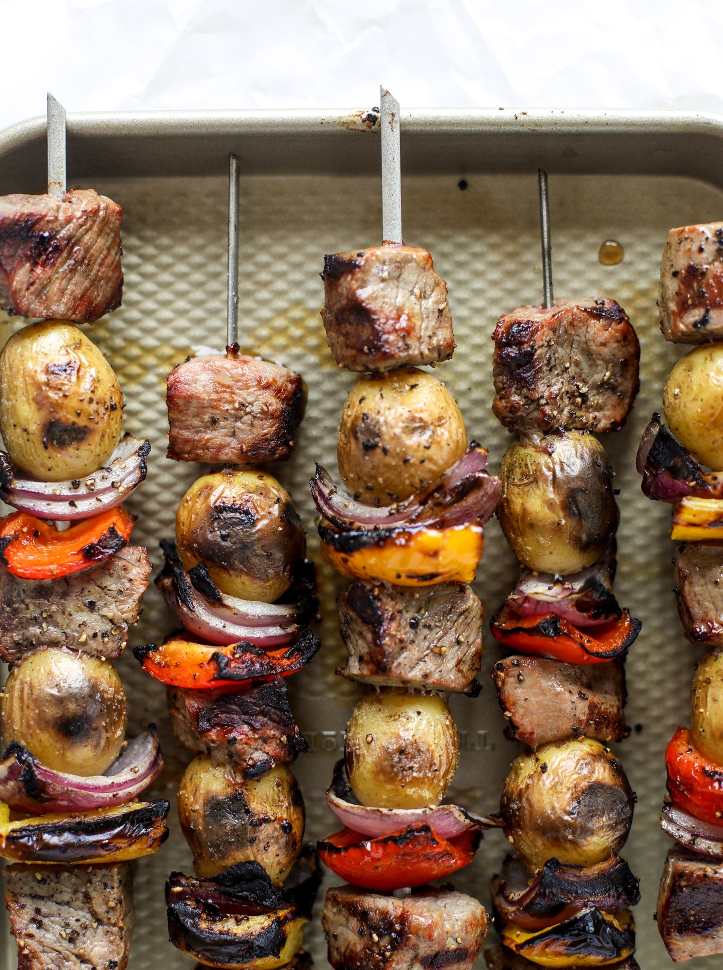 perfectly grilled kebabs
