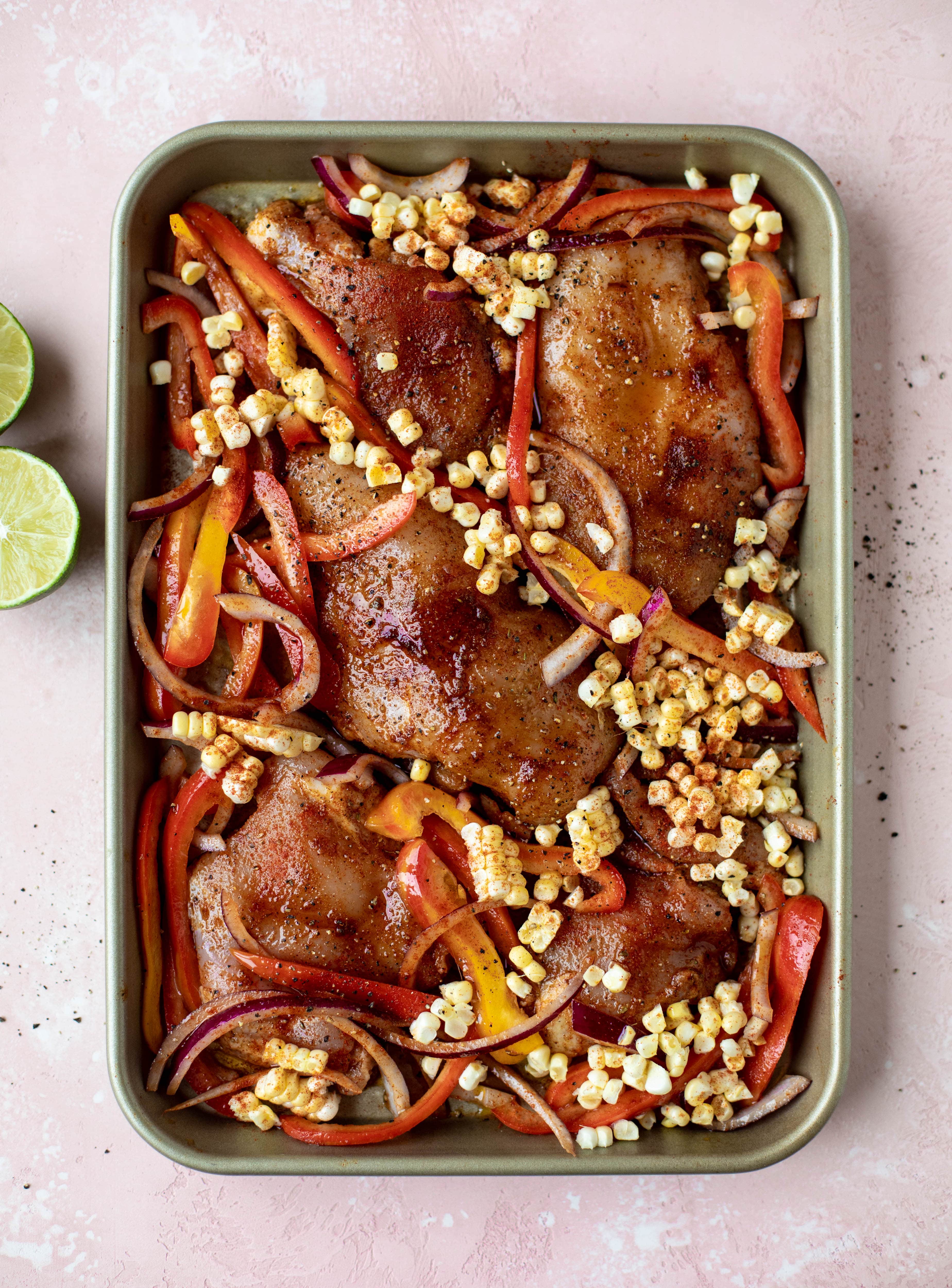 sheet pan chicken for the oven