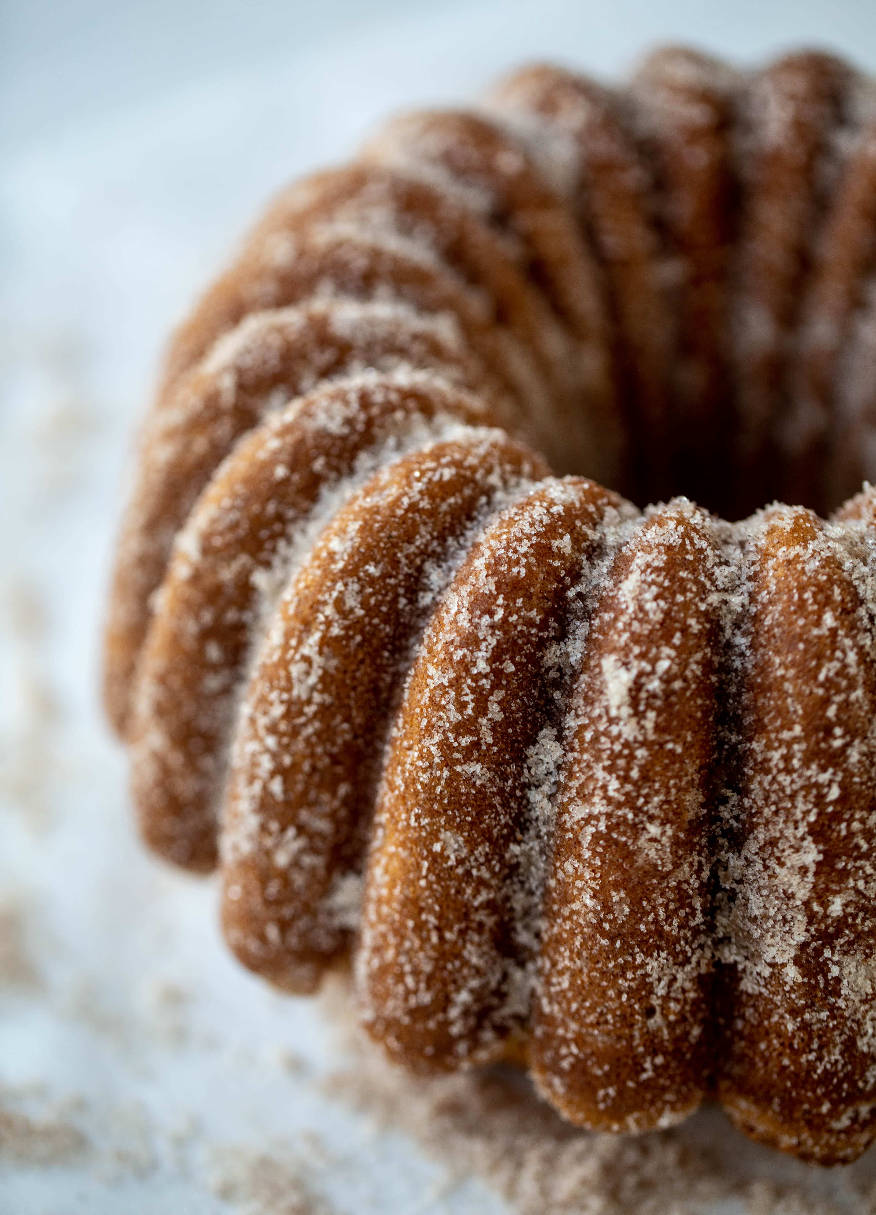 This apple cider donut cake is a huge fall crowd pleaser! Covered in cinnamon sugar and fluffy to perfection. It's incredible!