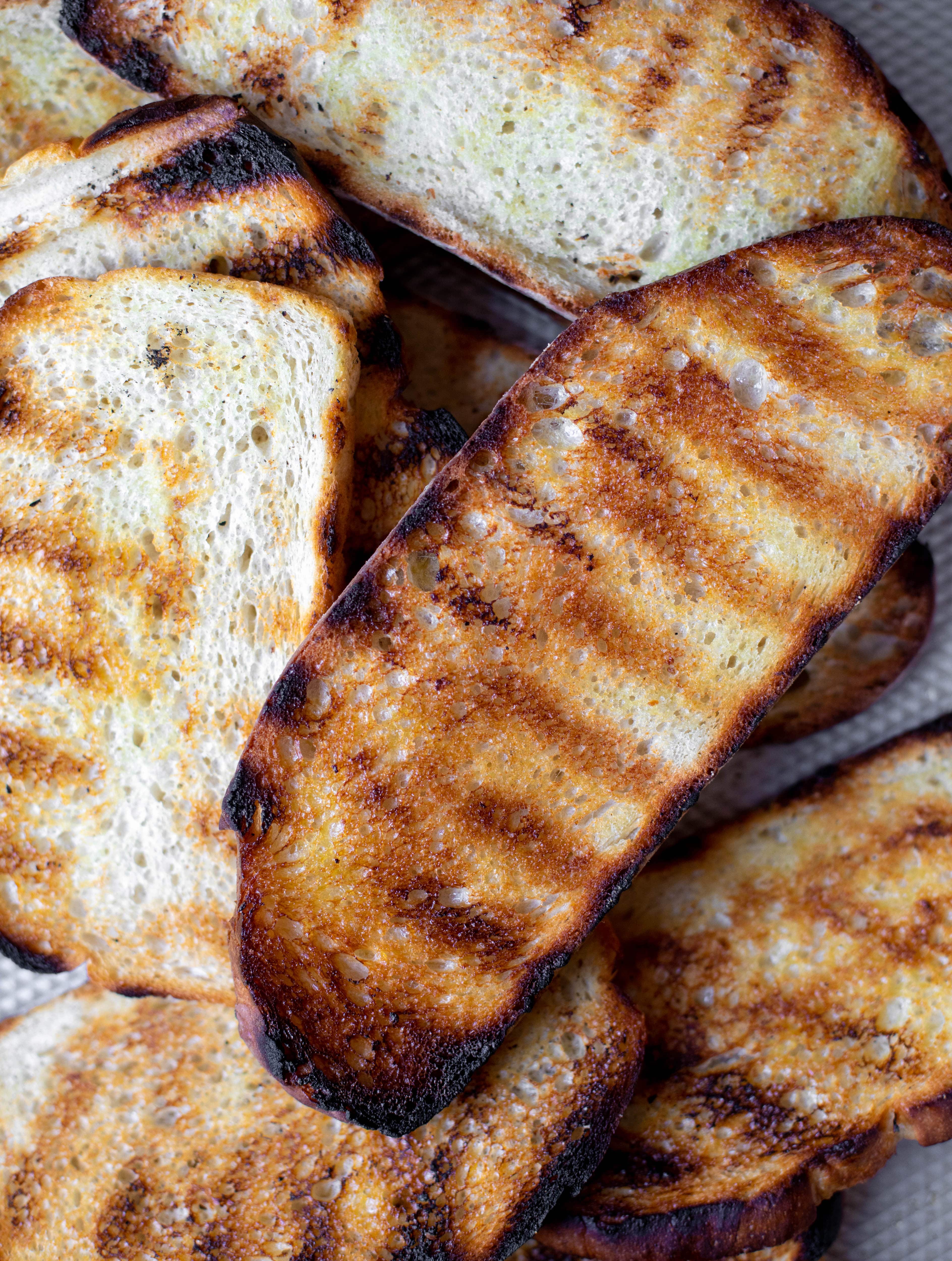 perfect grilled bread