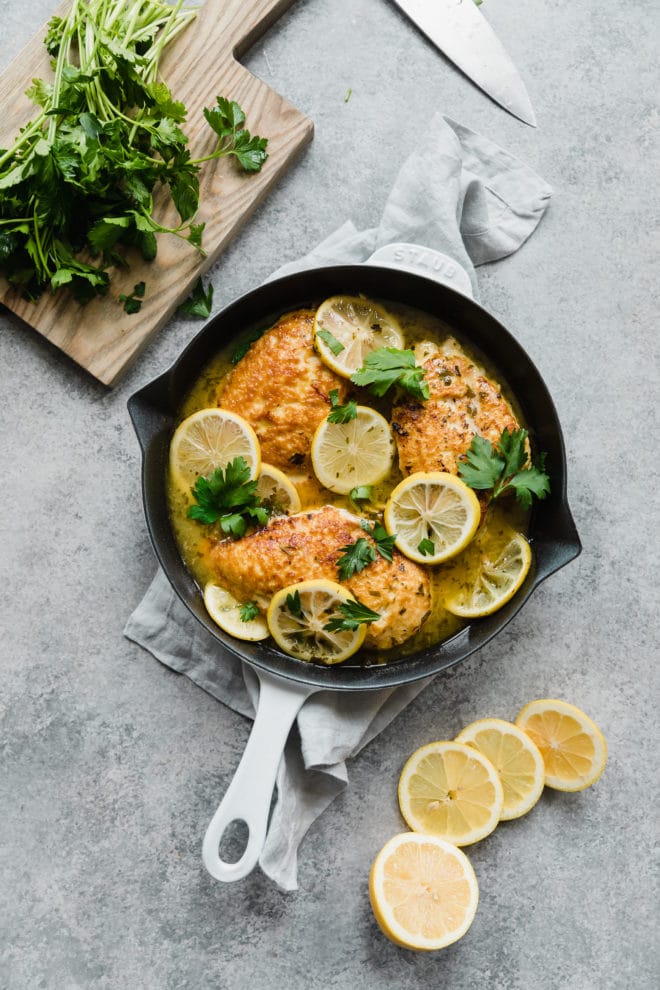 Chicken Romano - Chicken Romano with Lemon Butter Sauce