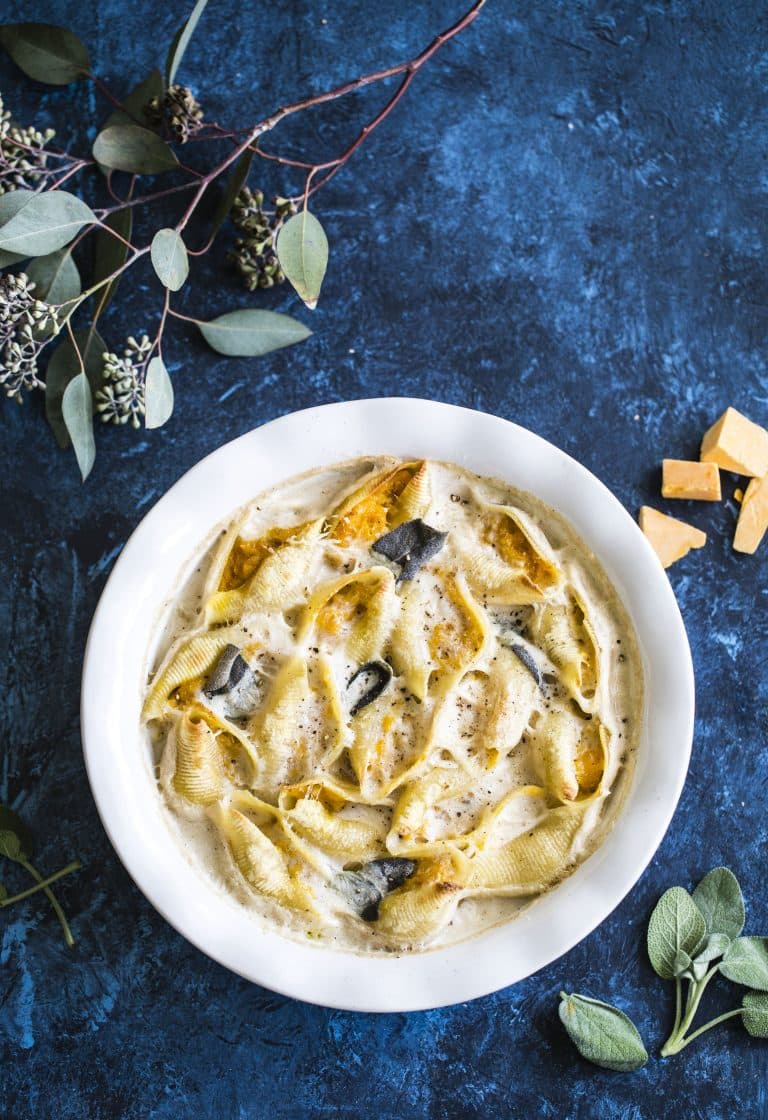 Butternut Squash Stuffed Shells