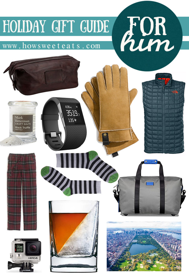 holiday gift guide for him I howsweeteats.com