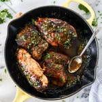 dijon skillet chicken I howsweeteats.com-6