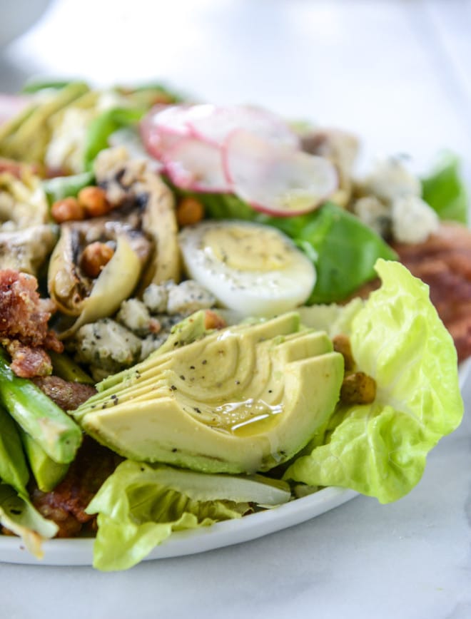 Spring Mix Cobb Springtime Cobb Salad. - How Sweet Eats