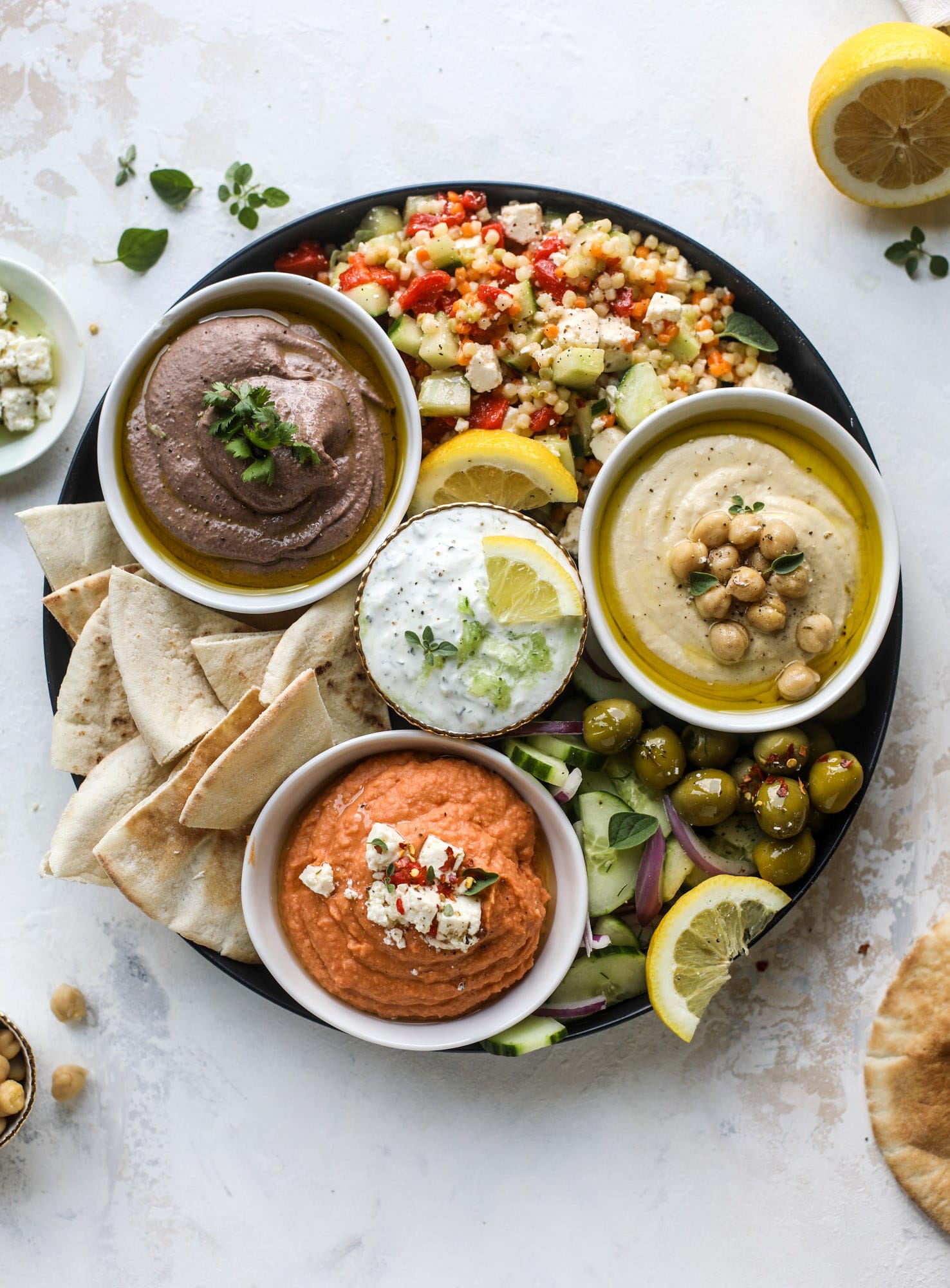 HOW TO MAKE A PERFECT HUMMUS PLATTER - Stephanie Foods |#Delicious # ...