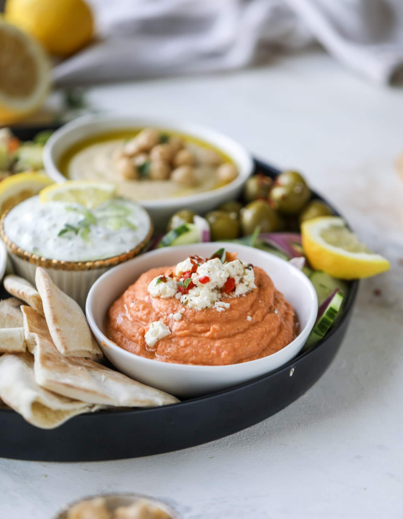 HOW TO MAKE A PERFECT HUMMUS PLATTER - Stephanie Foods |#Delicious # ...