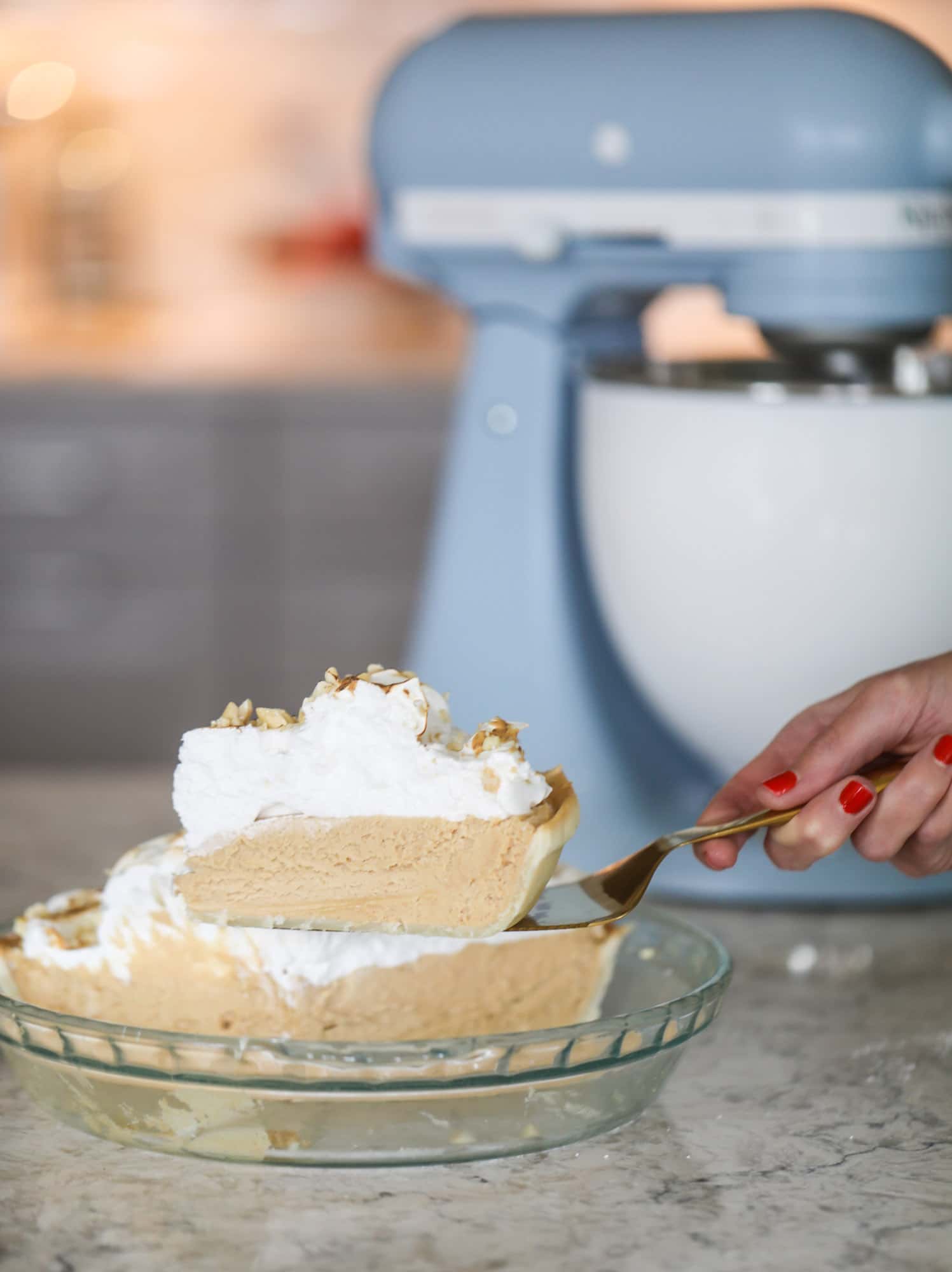 Celebrating 100 years of kitchenaid with mother lovett’s peanut butter pie!