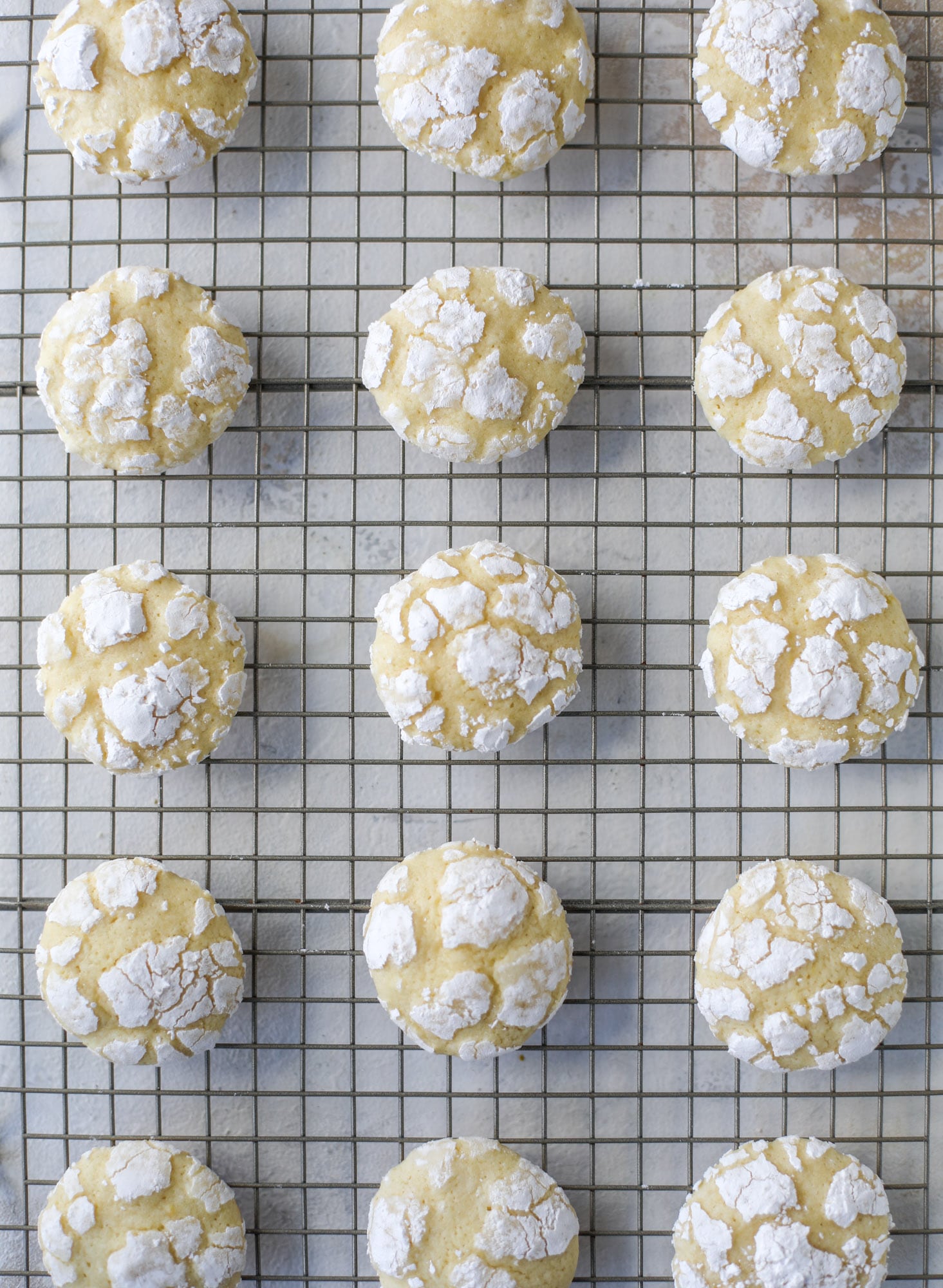 Lemon Crinkle Cookies - Lemon Crinkle Cookie Recipe