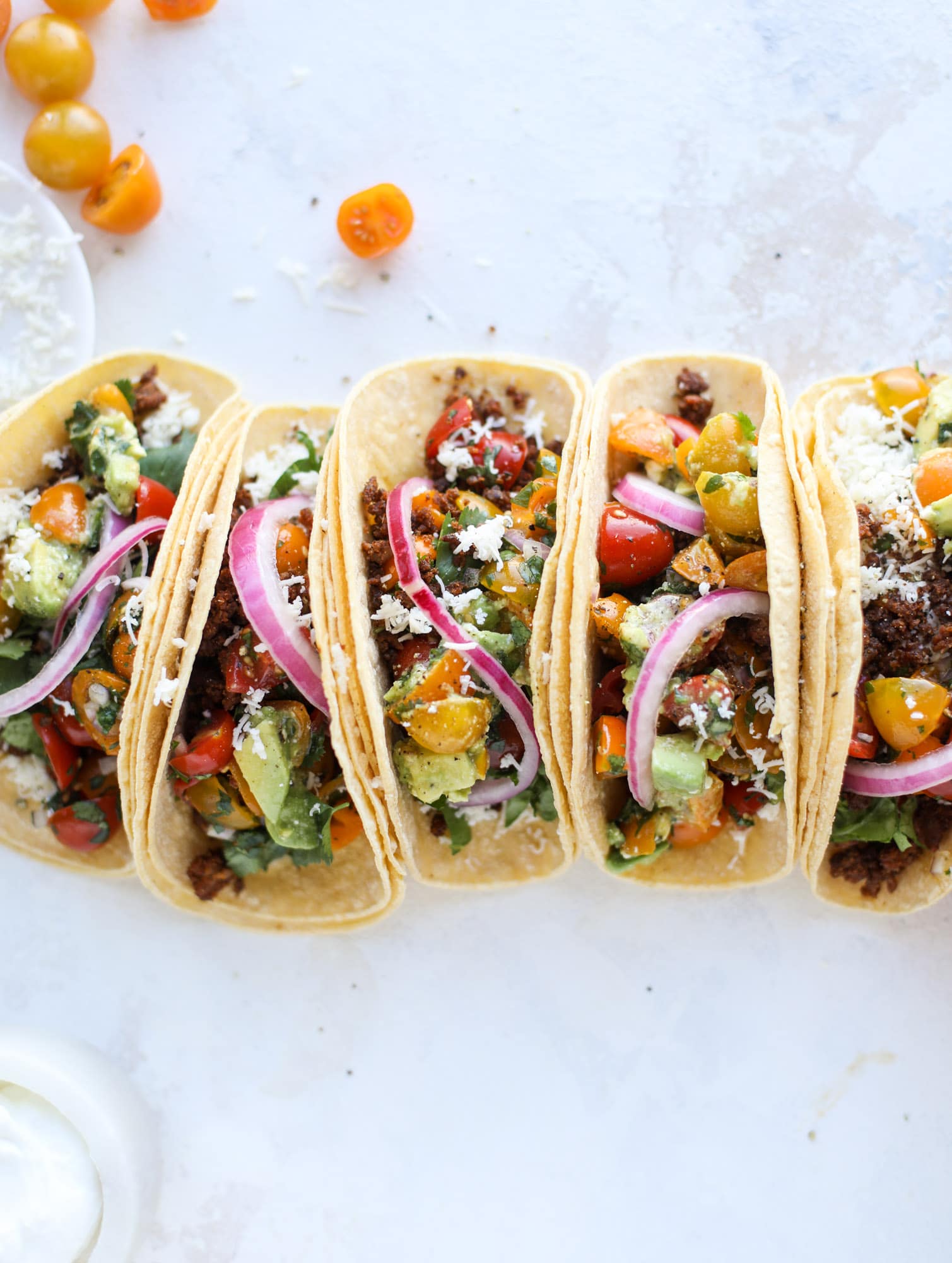 Our Favorite Weeknight Ground Beef Tacos.