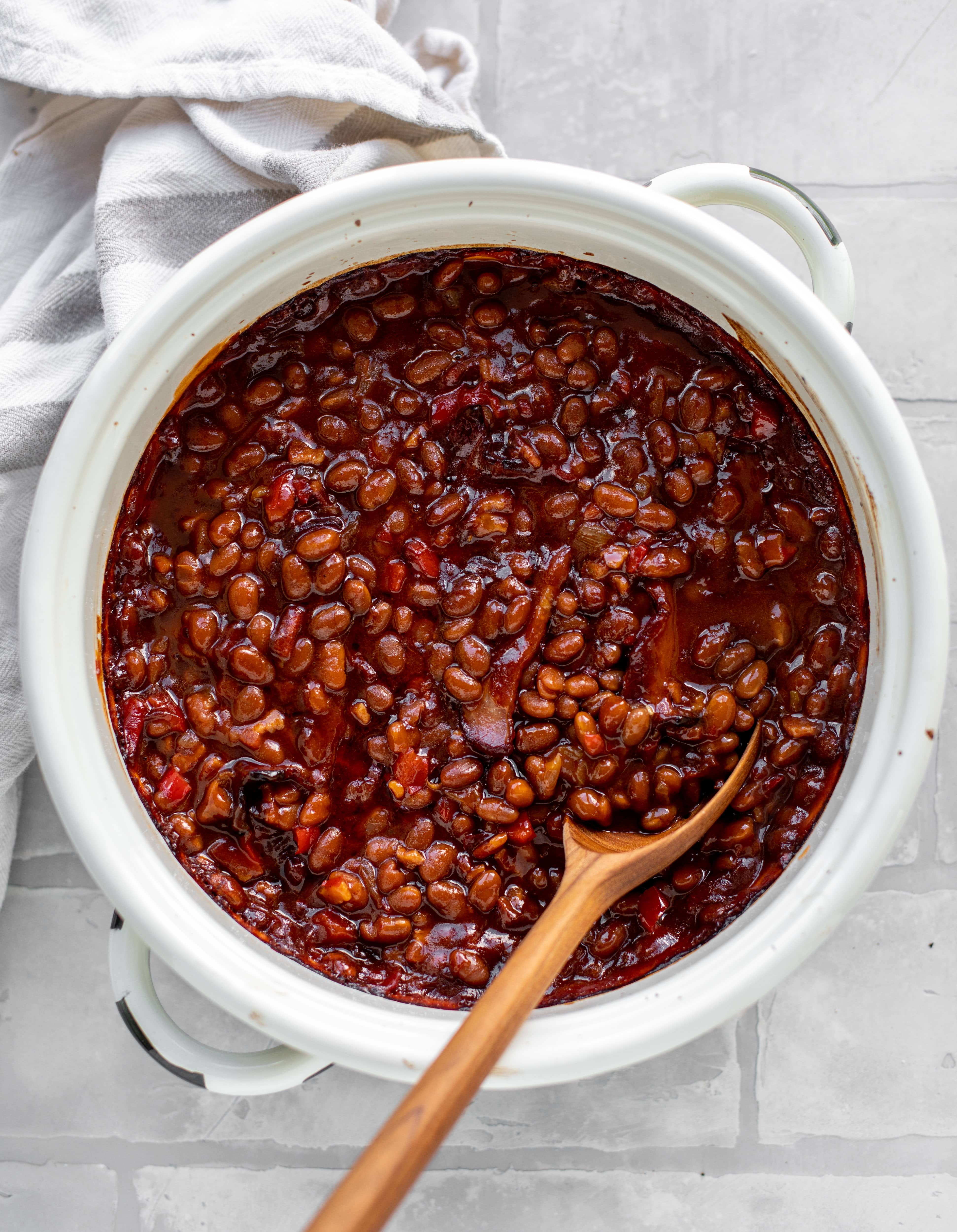 Saucy, Smoky Baked Beans