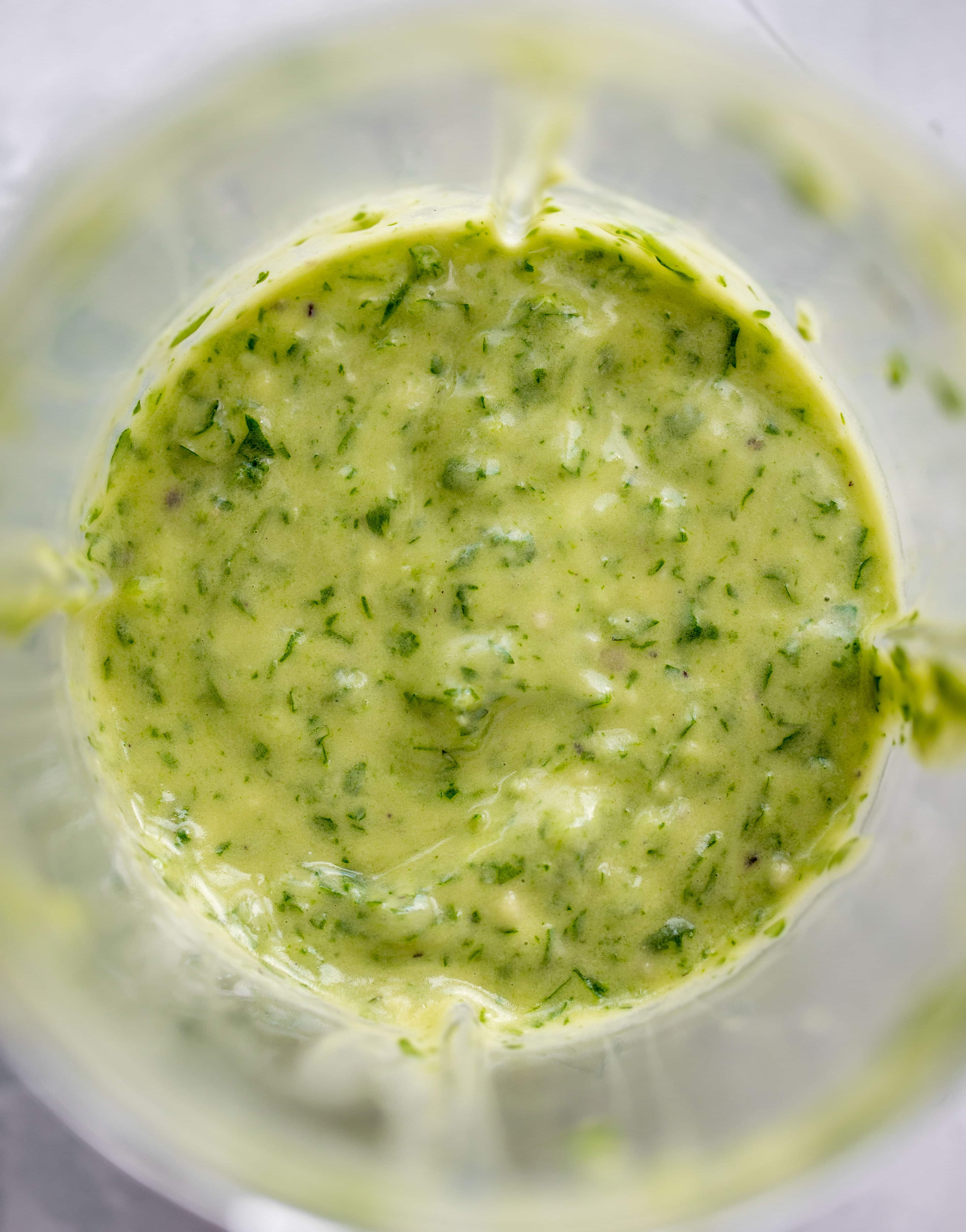 creamy cilantro sauce