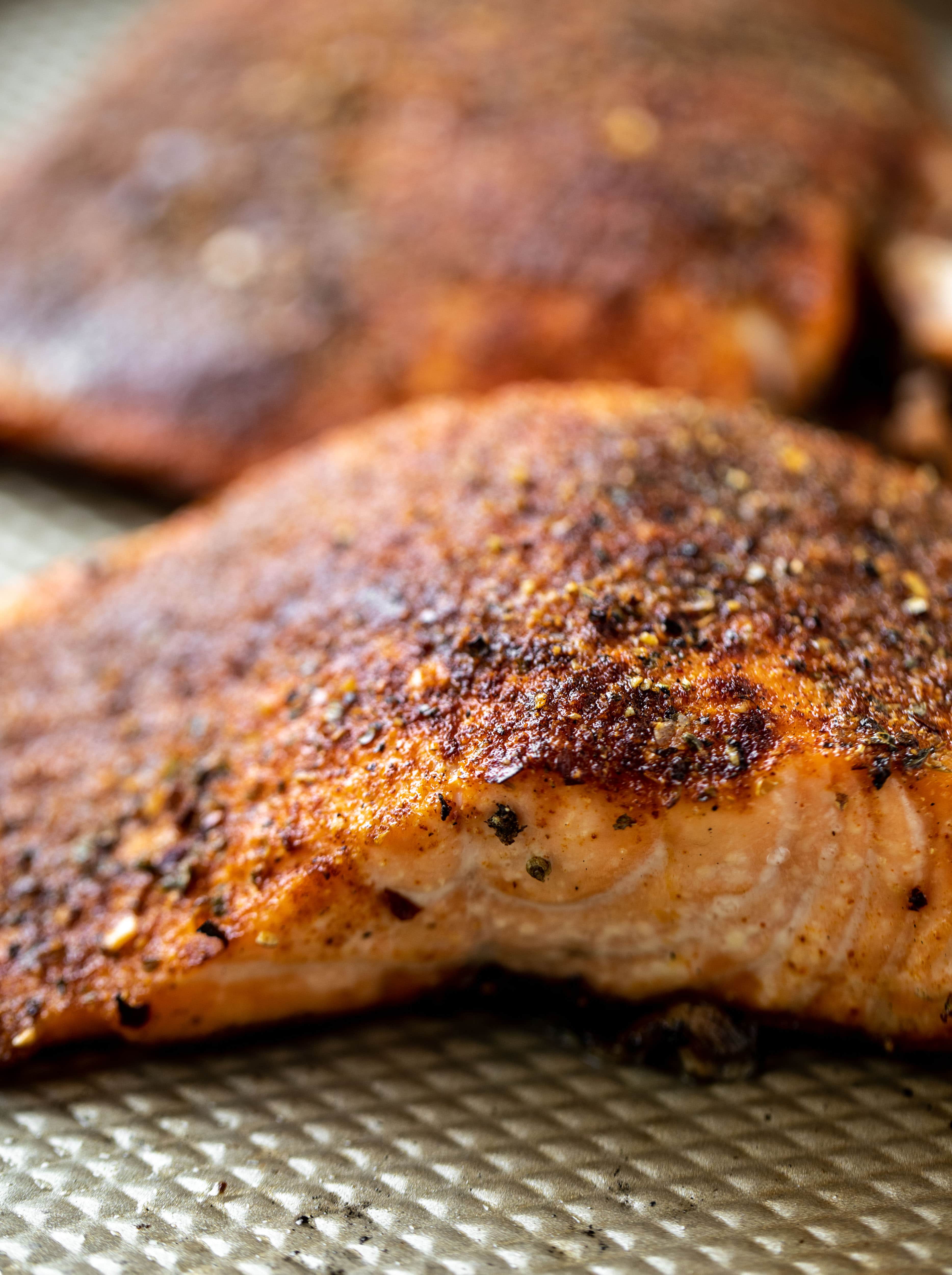 blackened grilled salmon