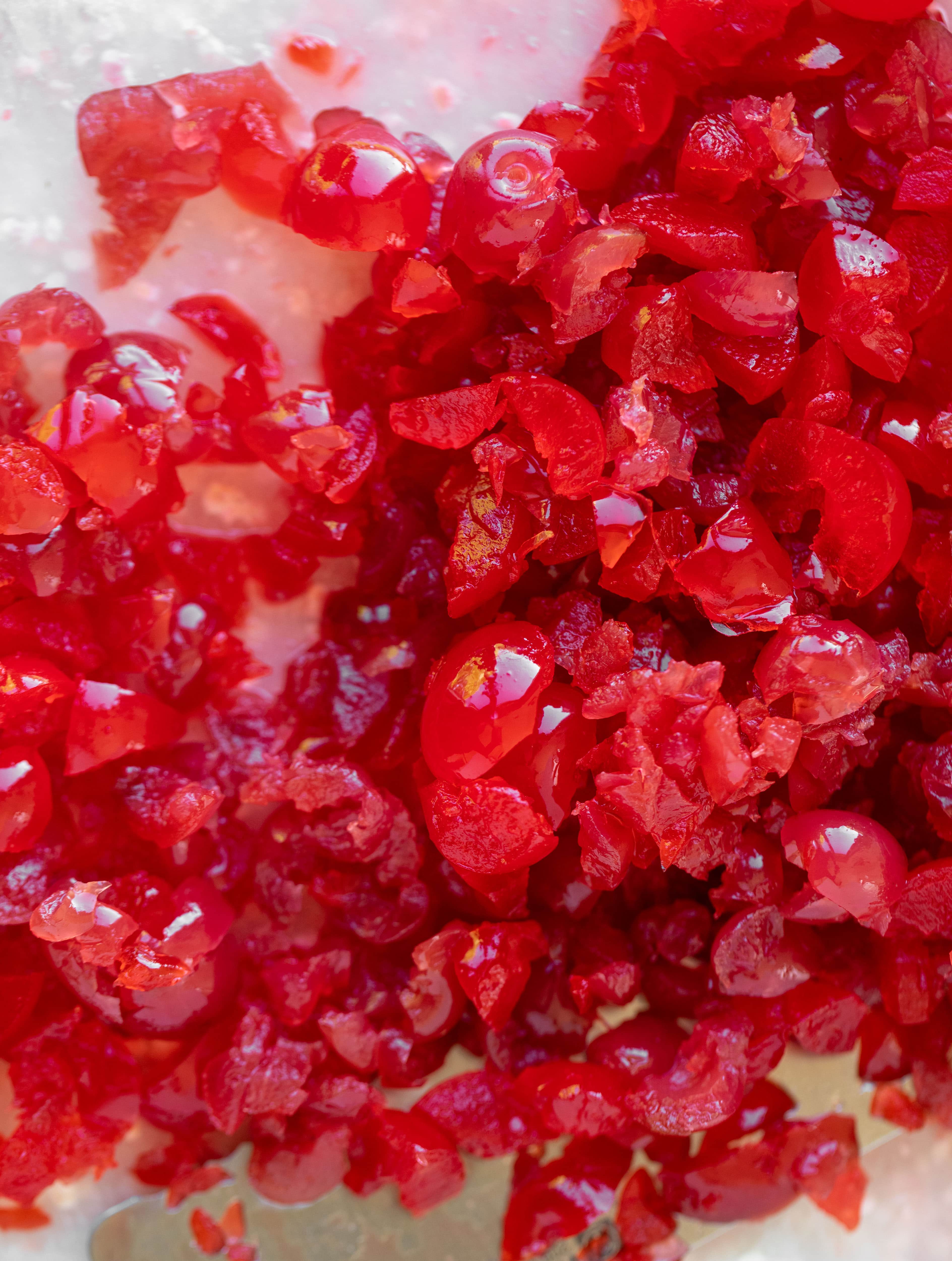 chopped maraschino cherries