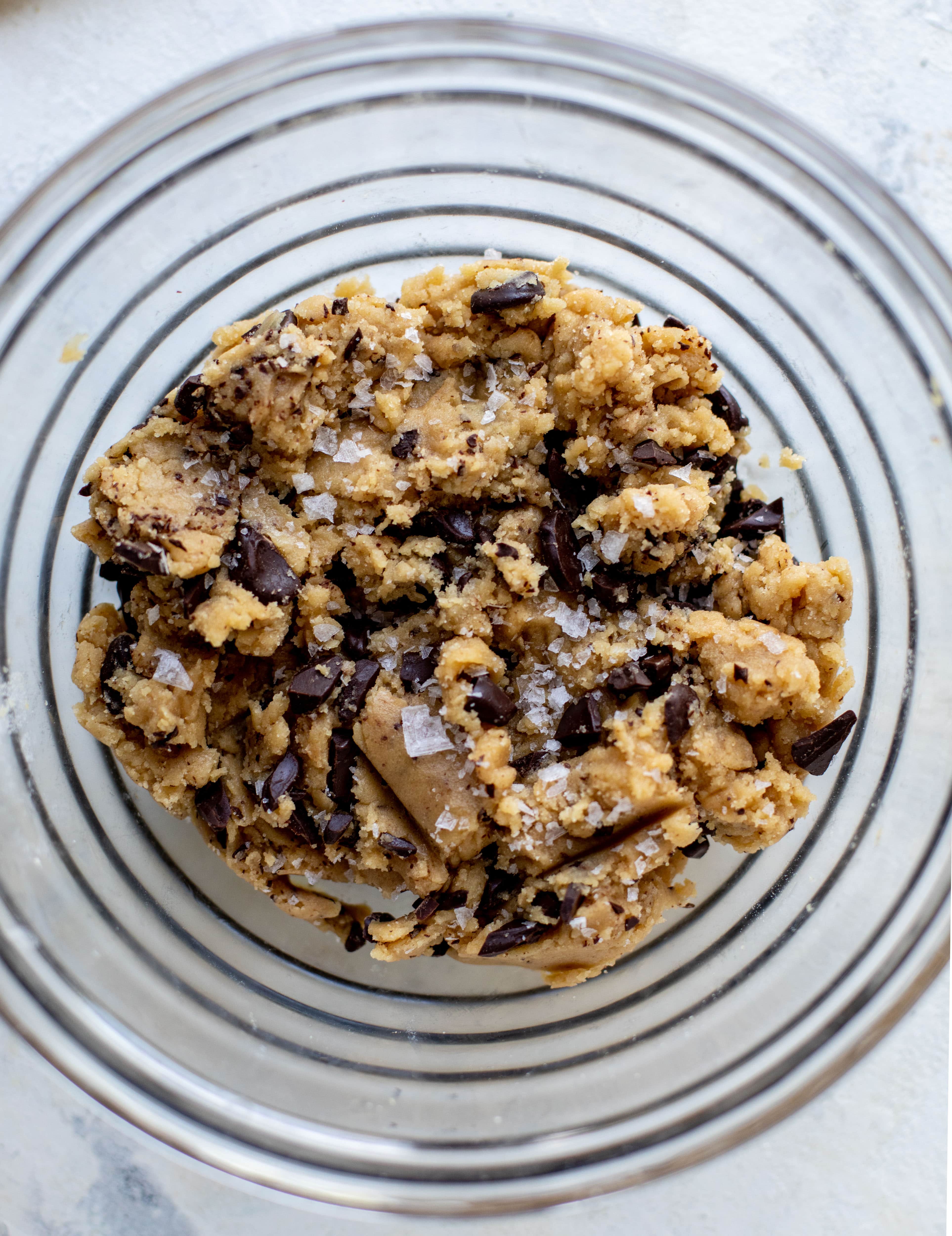 edible salted chocolate chip cookie dough