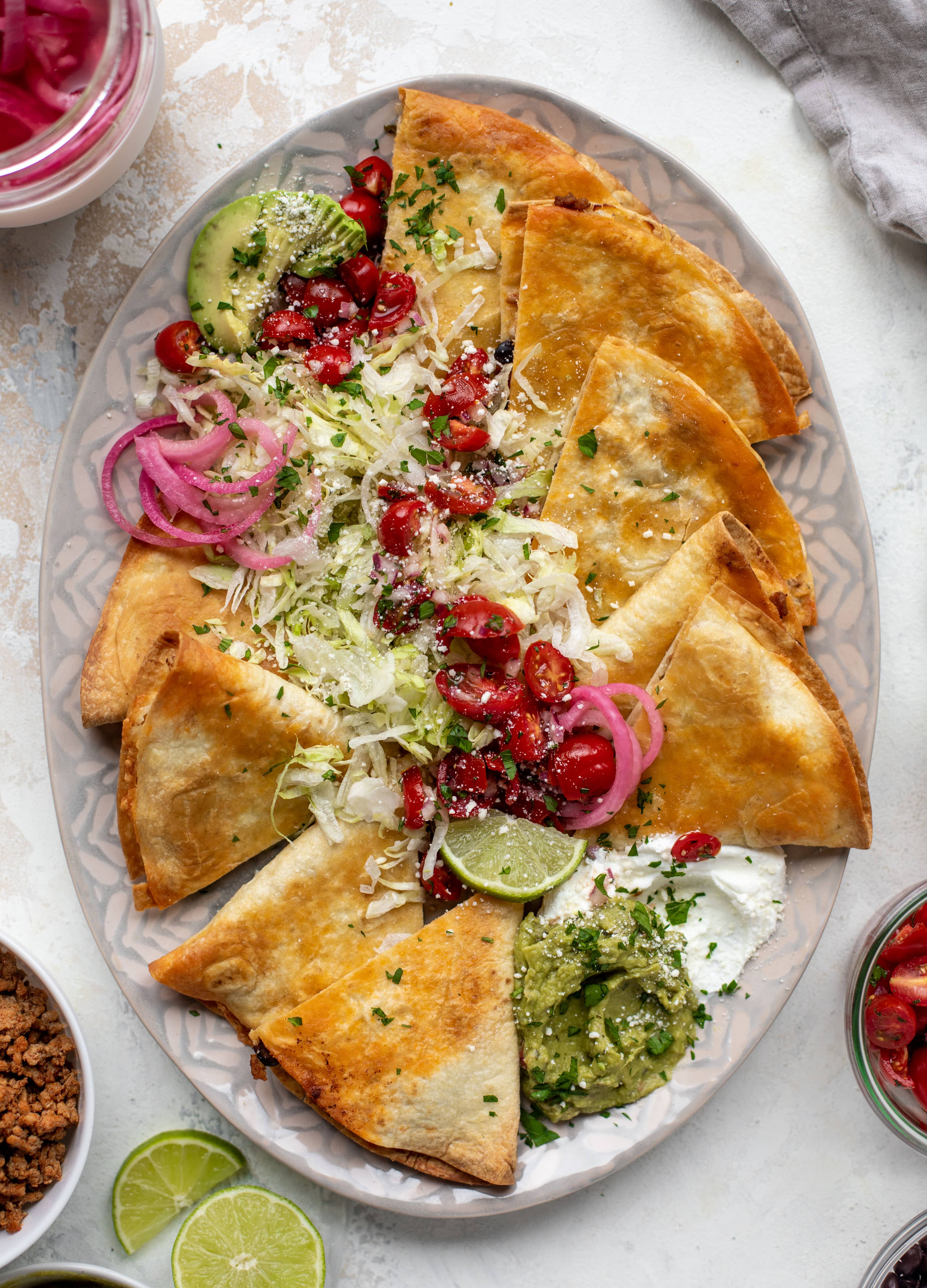 crispy baked quesadillas and 33 back to school dinners