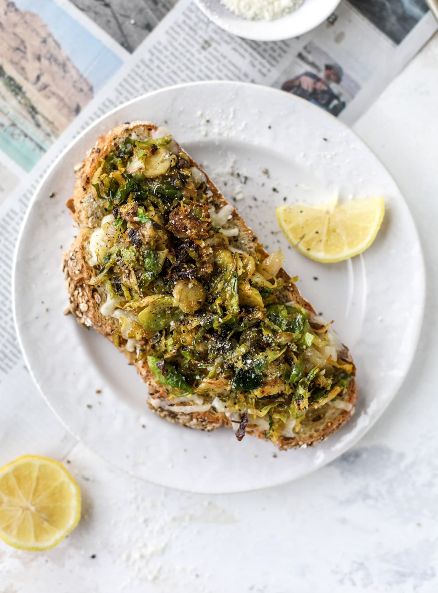 brussels sprouts tartine and 45 of the best fall dinner recipes