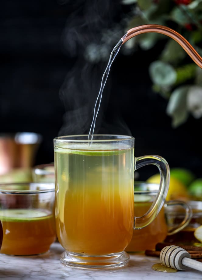 caramel apple hot toddy and 25 of the best fall cocktails