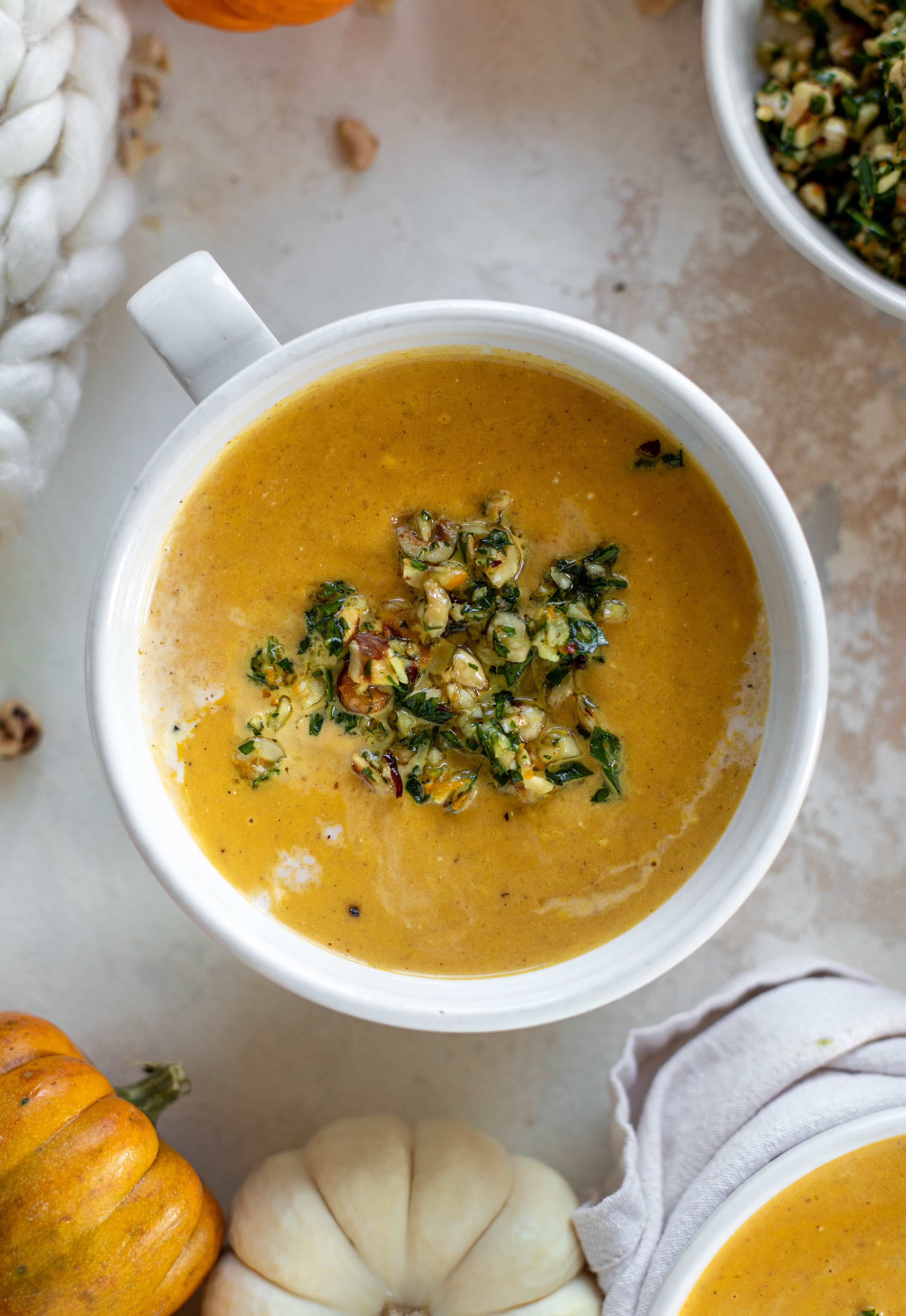 pumpkin cream soup and 45 of the best fall dinner recipes