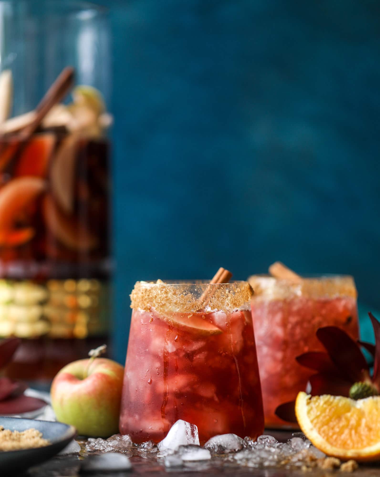 red apple cider sangria and 25 of the best fall cocktails