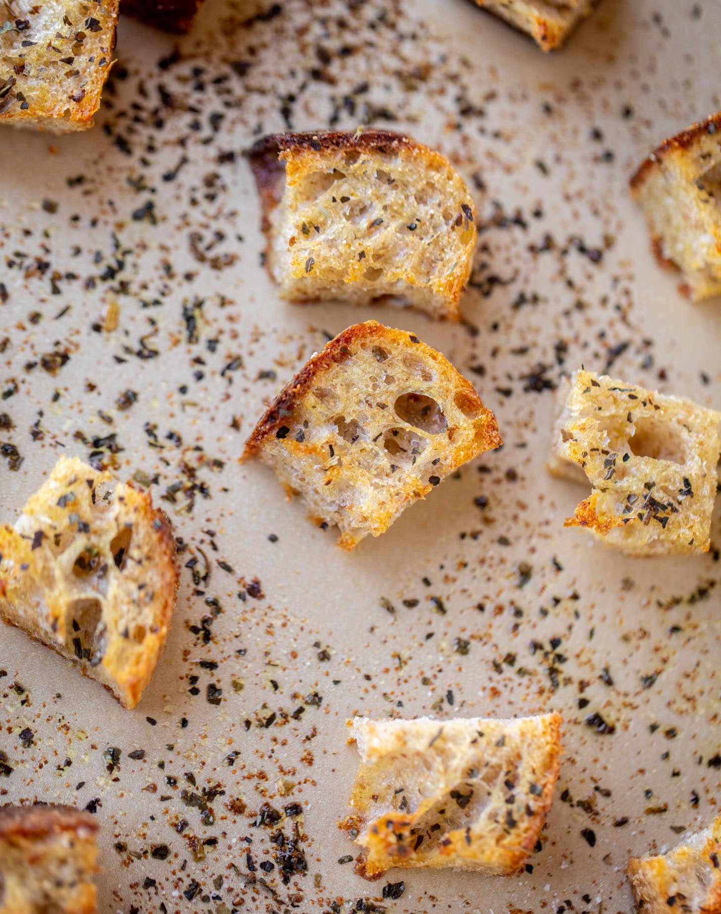 toasted sourdough bread cubes