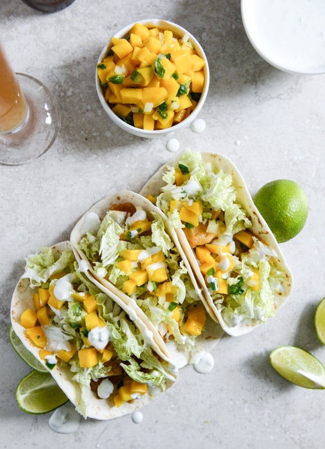 fish tacos and 23 recipes for lent