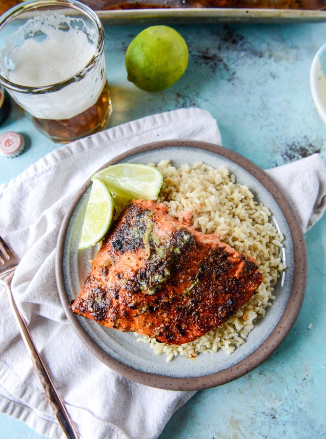 cajun lime salmon and 23 recipes for lent