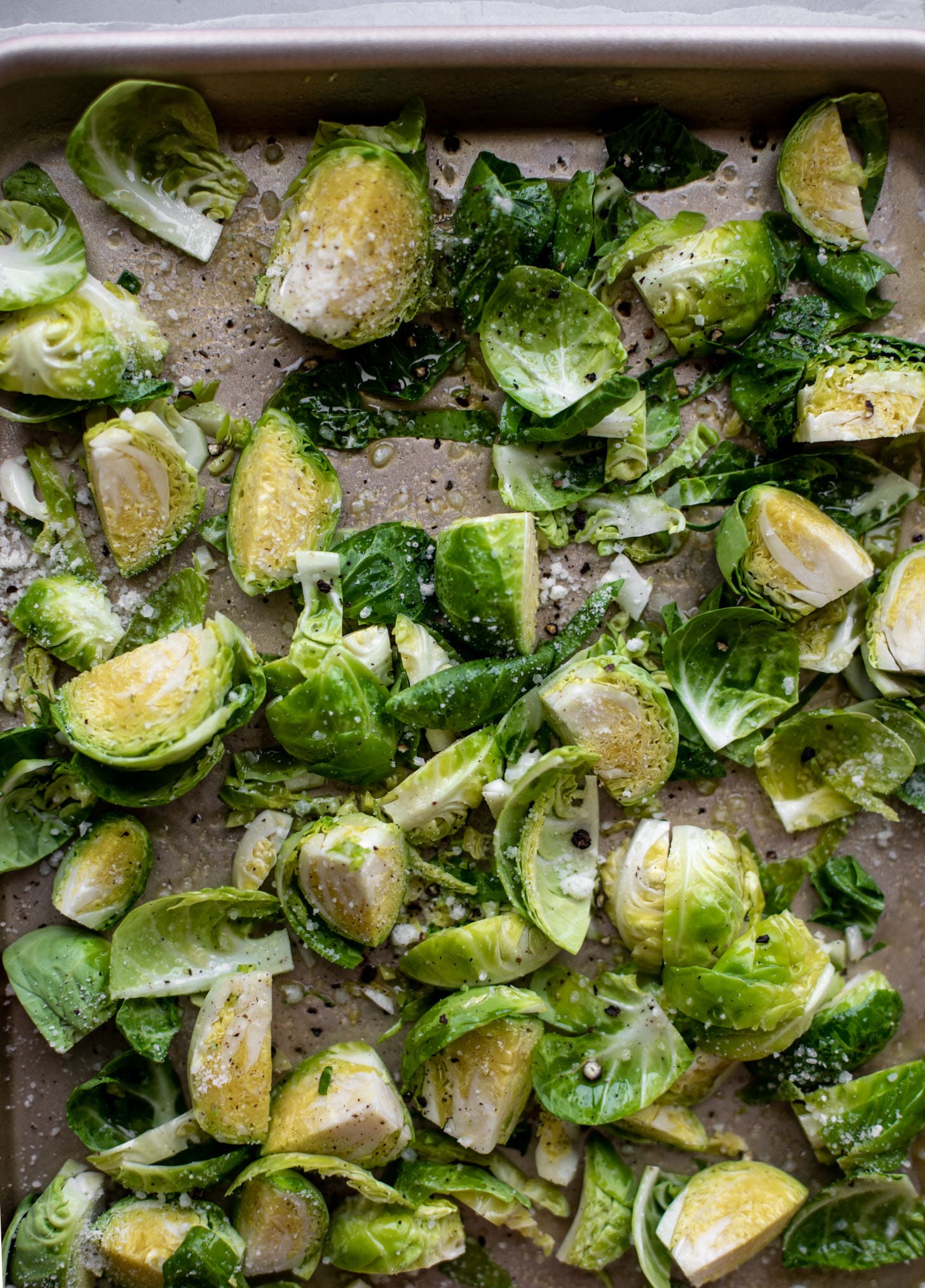 brussels sprouts ready to roast