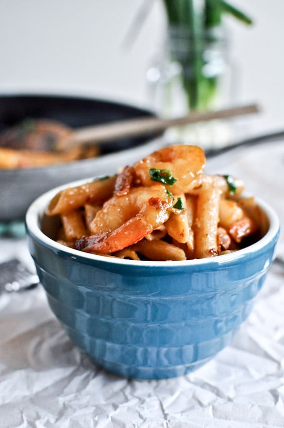 shrimp pasta skillet and 23 recipes for lent