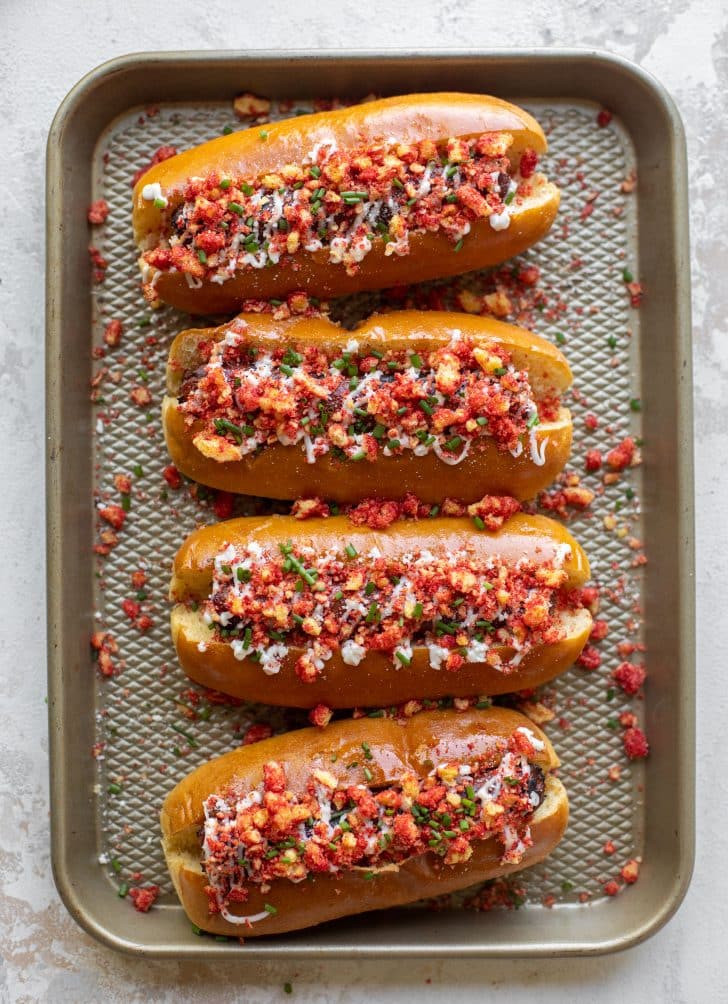 Flaming Hot Cheetos Hot Dogs Flaming Hot Cheetos Dogs