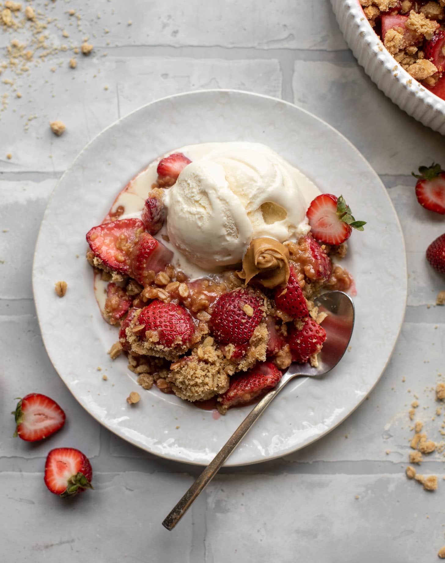 peanut butter jelly crumble